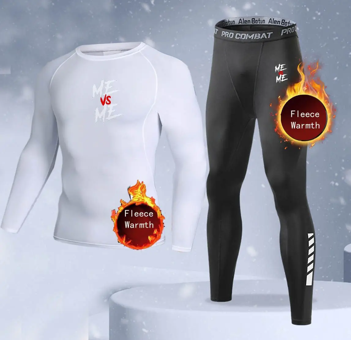 Yoga Of Fitness - Findci Men's Sports Running Set Compression