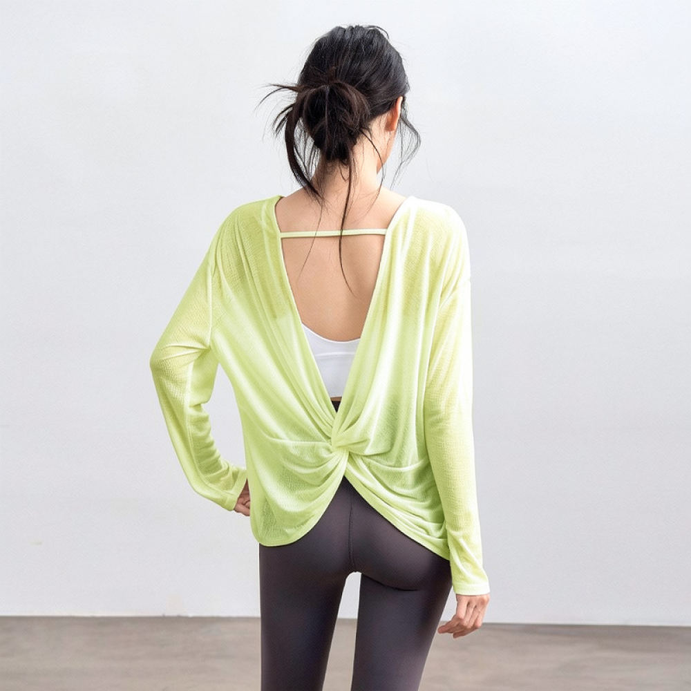 Women Lightweight Yoga Blouse  - огляд і ціна Yoga Fitness Training