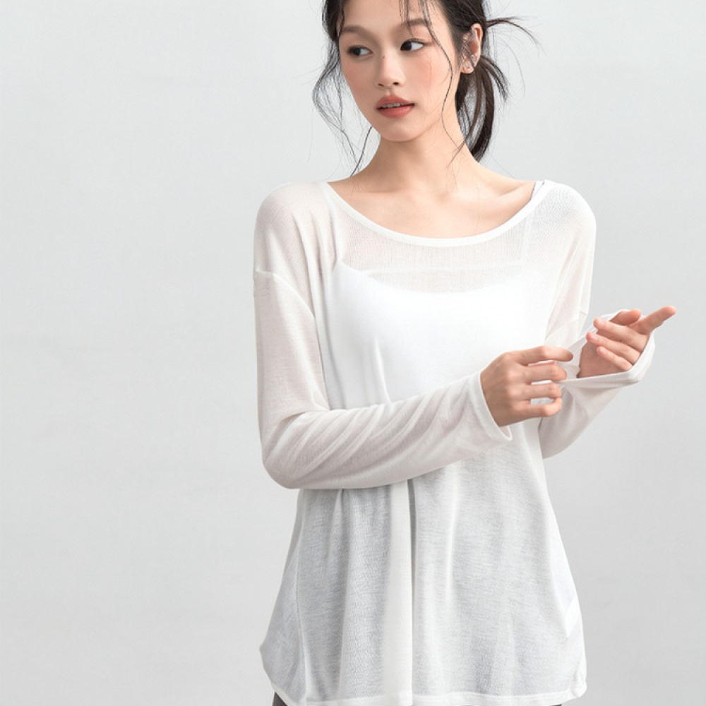Women Lightweight Yoga Blouse  - огляд і ціна Yoga Fitness Training