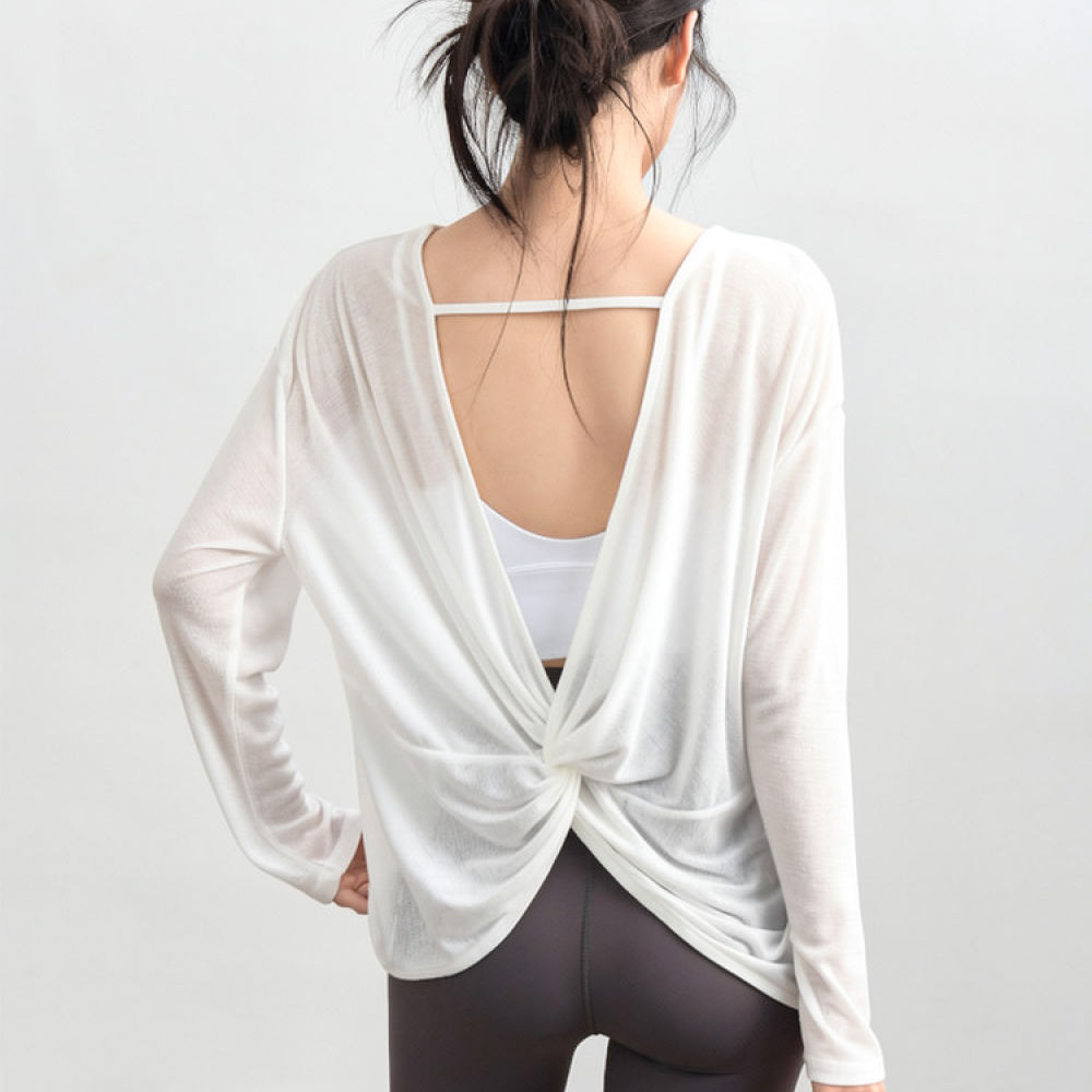 Women Lightweight Yoga Blouse  - огляд і ціна Yoga Fitness Training