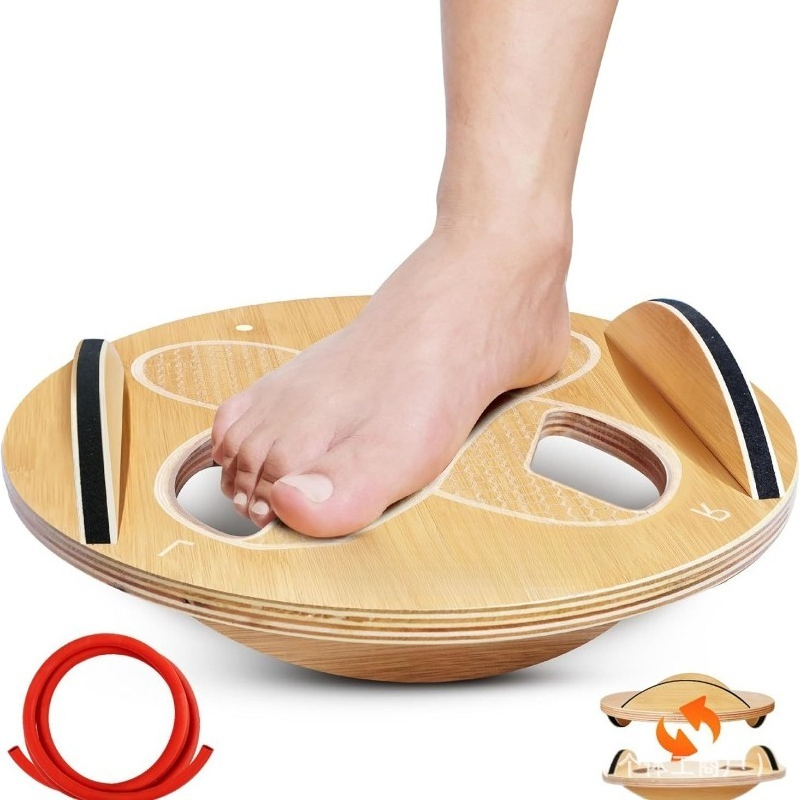 Wooden Fitness Balance Board A - огляд і ціна Yoga Fitness Training