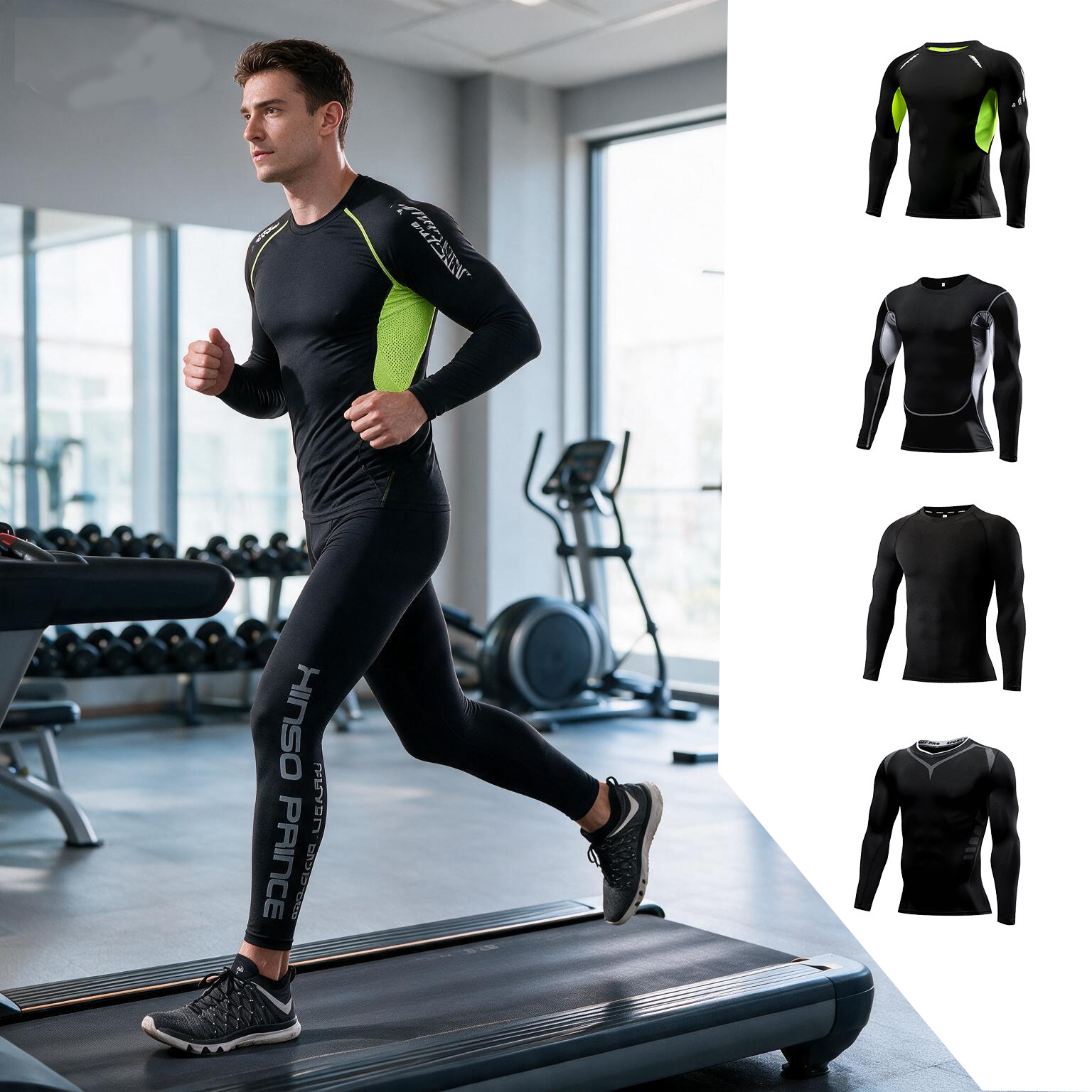 2026 Men Compression Sportswea - огляд і ціна Yoga Fitness Training